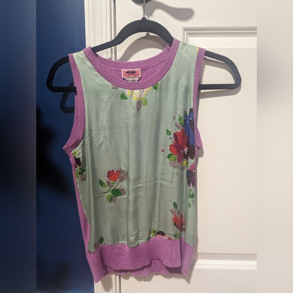 Kate Spade silk/wool tank